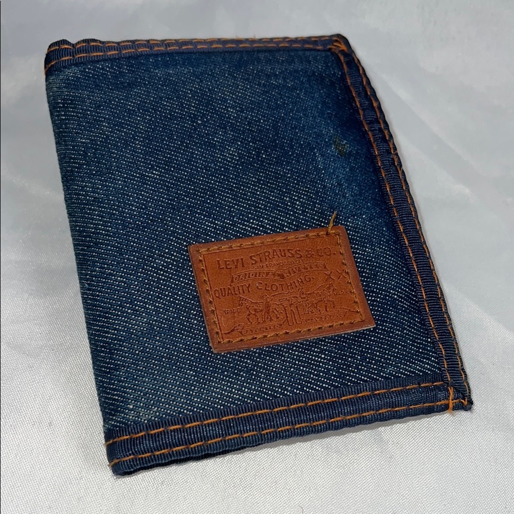 Levi Strauss & Co. Denim Wallet - 3.5” x 4.5”